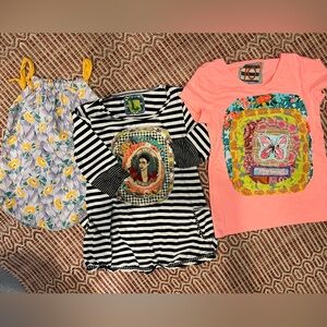 Children’s Park Hill Designs lot of three tops